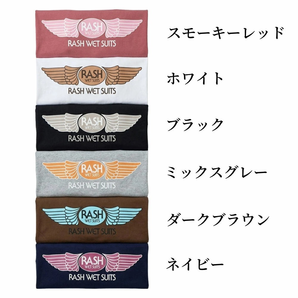 2026 RASH ラッシュ Tシャツ 羽バックTEE 半袖