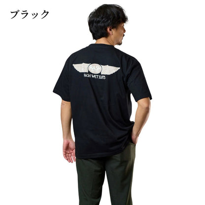 2026 RASH ラッシュ Tシャツ 羽バックTEE 半袖