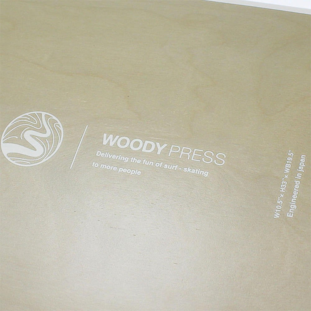 WOODY PRESS 33インチ スケートボード サーフスケート コンプリート