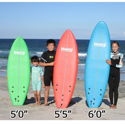 ソフトサーフボード 5'5 子供用サーフボード ハッピーソフトサーフボード HAPPY SOFT SURFBOARD