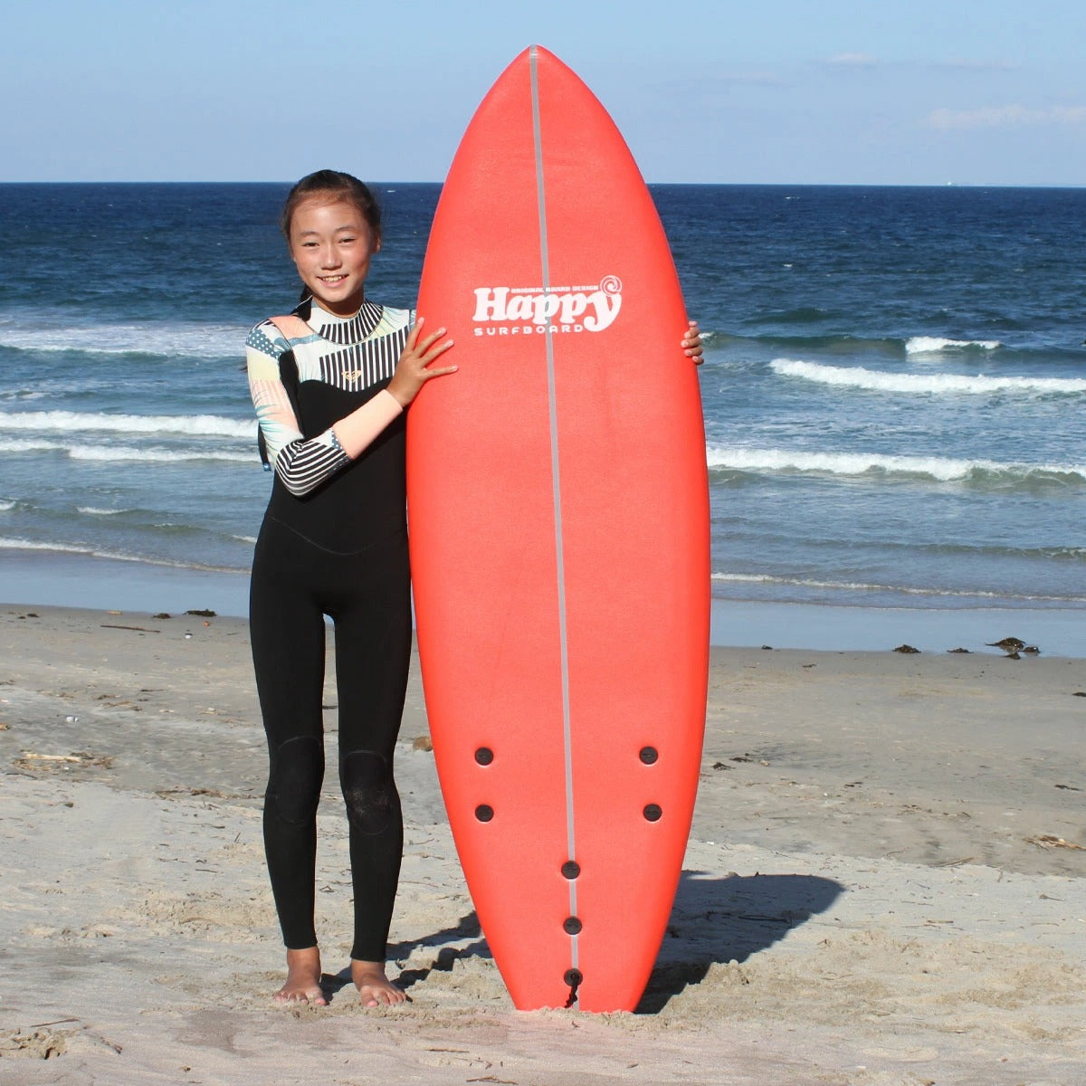 ソフトサーフボード 5'5 子供用サーフボード ハッピーソフトサーフボード HAPPY SOFT SURFBOARD