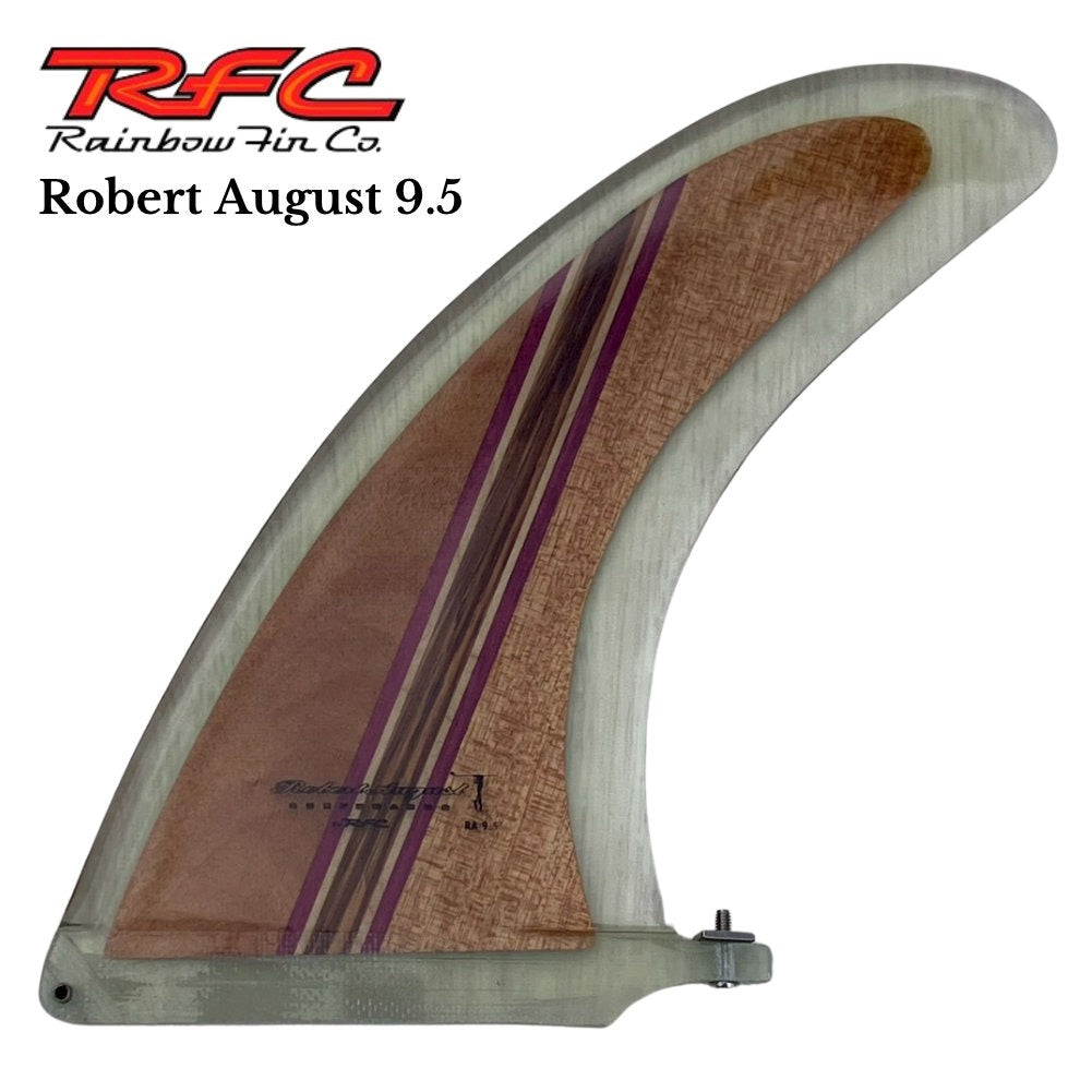 Rainbow fin Robert August Wood 9.5ロバート・オーガスト レインボーフィン