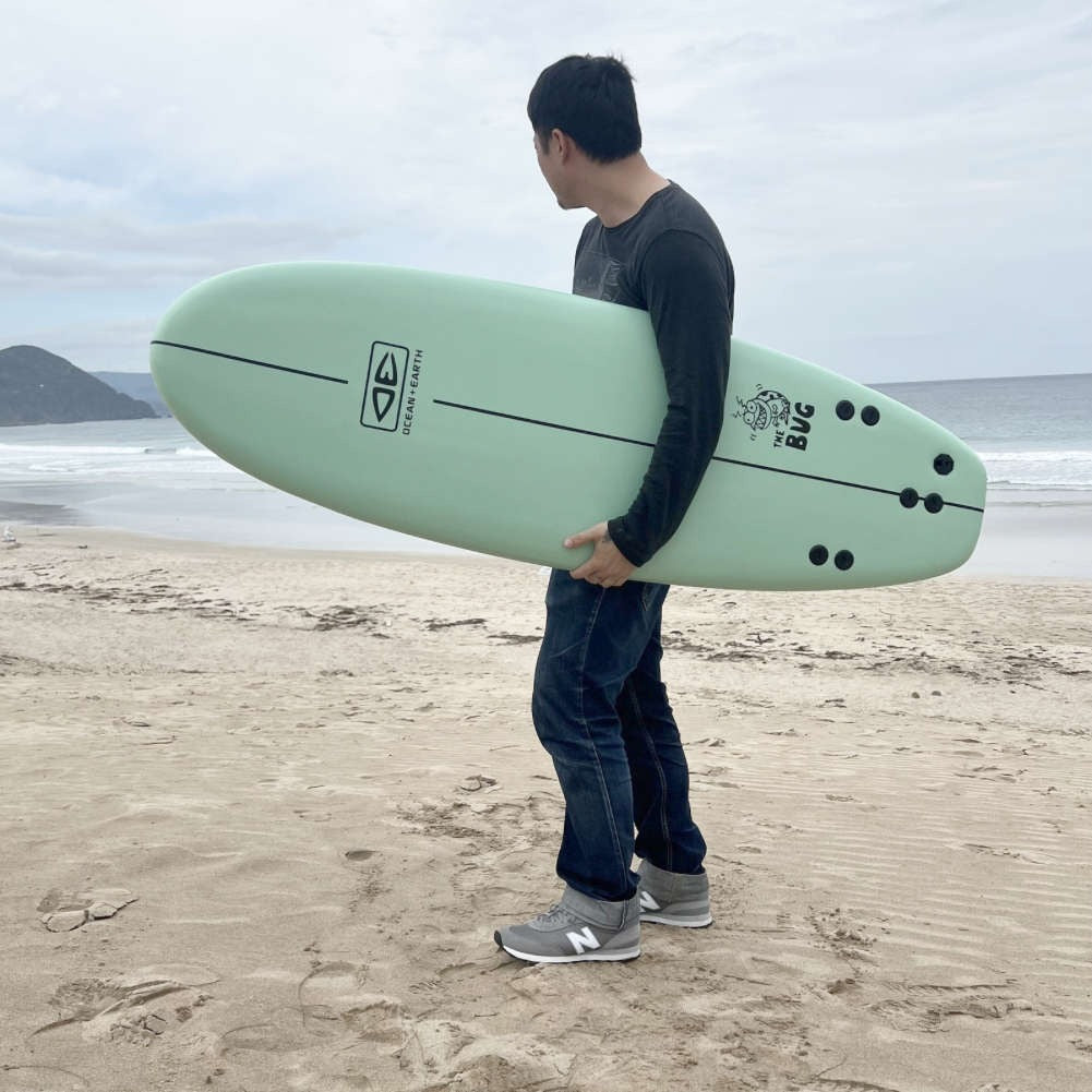 サーフボード OCEAN&EARTH THE BUG SOFTBOARD 5'2 ウェットスーツセット
