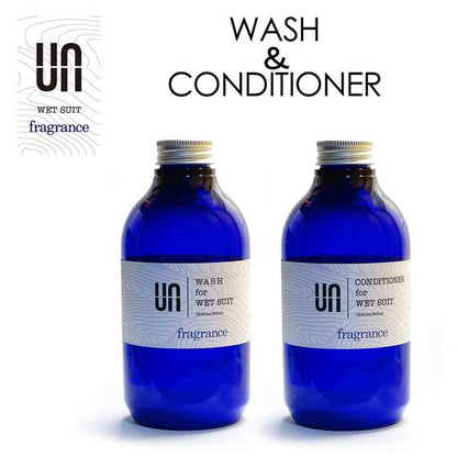 アン ウェットシャンプー ソフナー コンディショナー ウェットスーツ 洗浄剤 柔軟剤 UN WASH 500ml+CONDITIONER 500ml お得セット