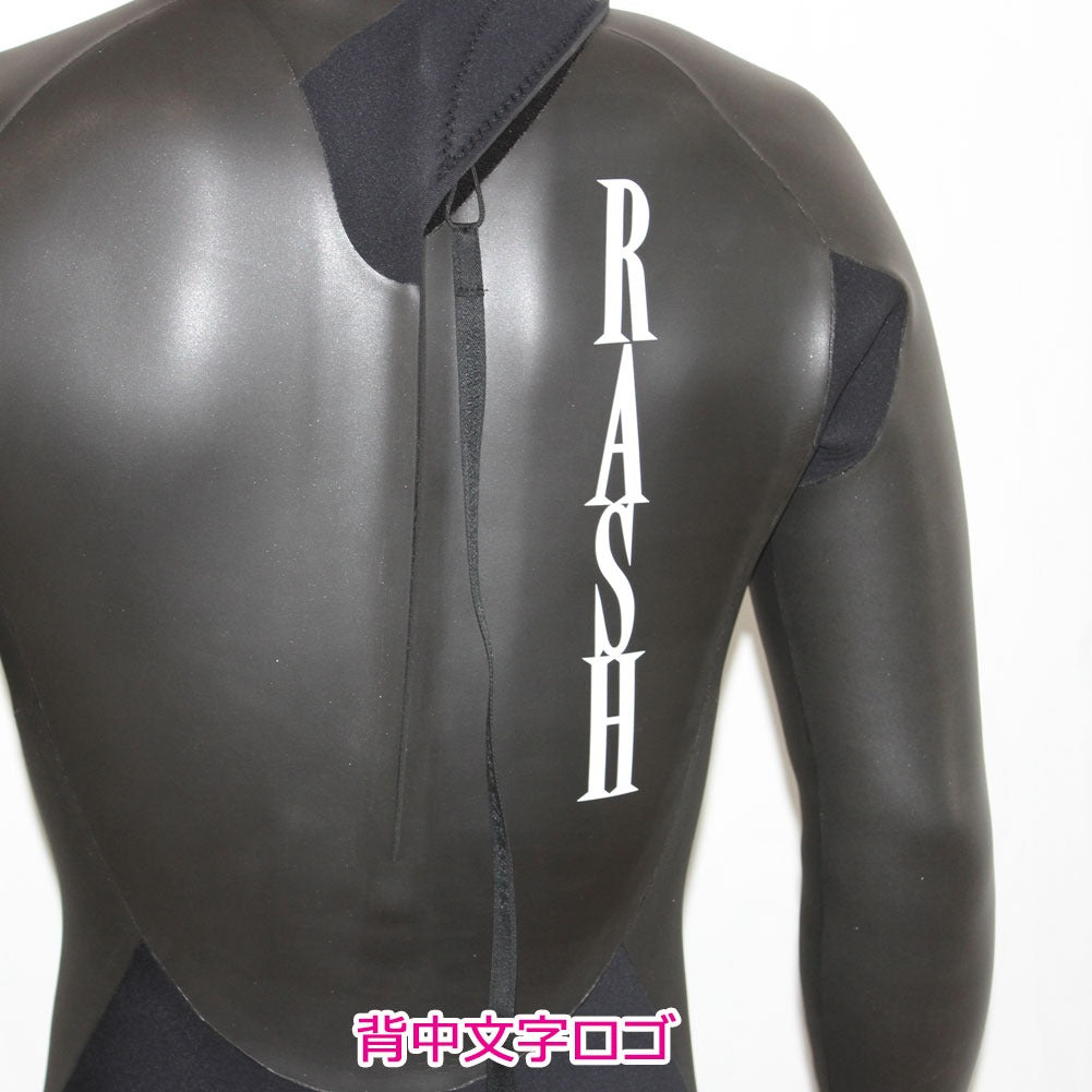 RASH メンズ フルスーツ 5mm×3.5mm限定 JB FASTENER TYPE