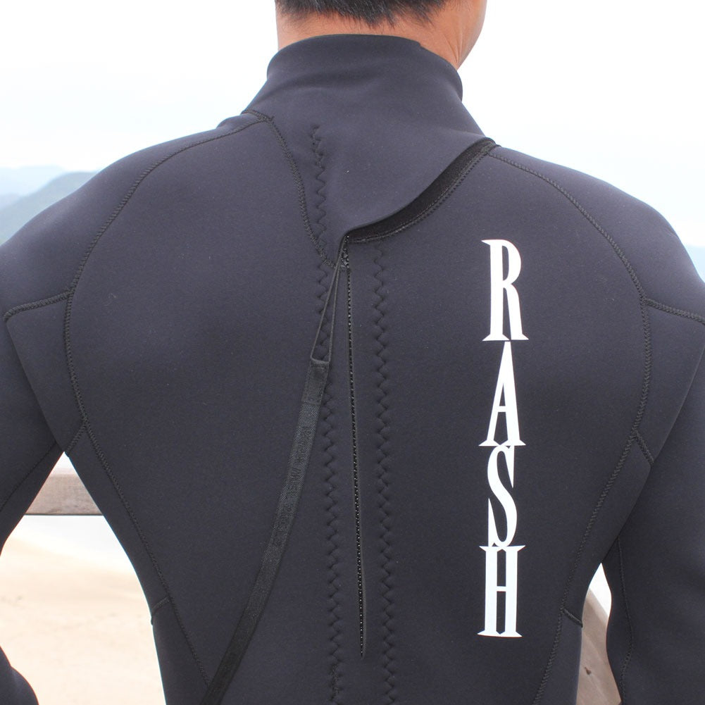 RASH ラッシュウェットスーツメンズ スプリングスーツロングスプリングファスナータイプ 3.5/2mm